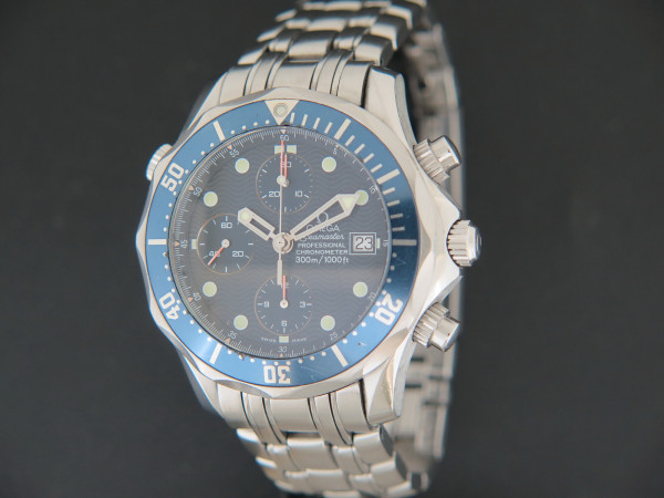 Omega - Seamaster 300 Chrono Diver Blue Dial 25998000 