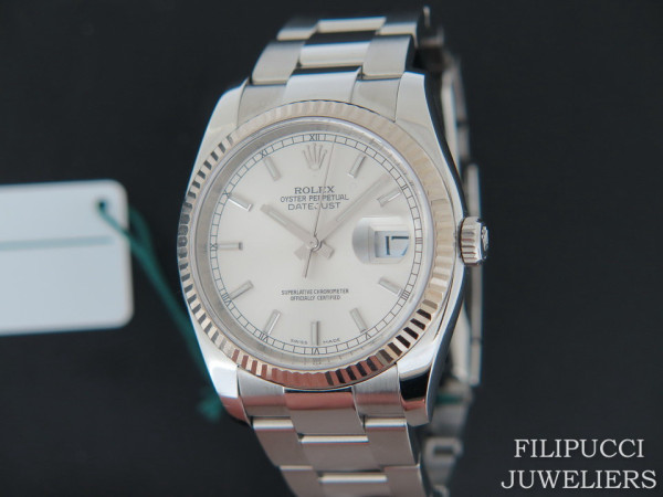 Rolex - Datejust Silver  Dial 116234  