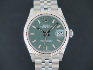 Rolex Datejust 31 Mint Green Dial 278274 NEW