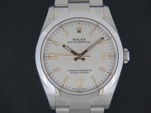 Rolex Oyster Perpetual 36 Silver Dial 126000 NEW