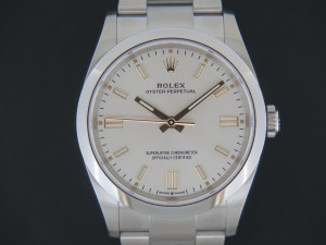 Rolex Oyster Perpetual 36 Silver Dial 126000 NEW