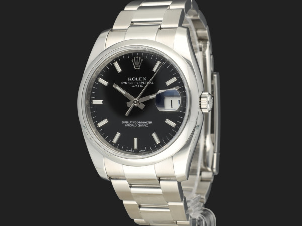 Rolex - Date 34 Black Dial 115200