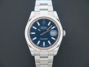 Rolex Datejust II Blue Dial 116334