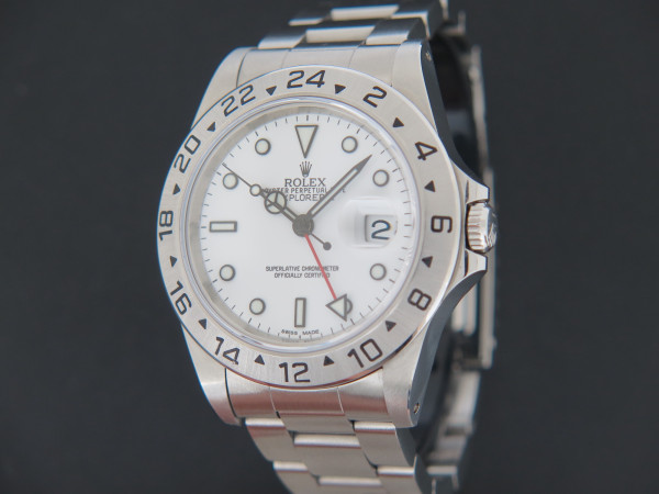 Rolex - Explorer II White Dial 16570