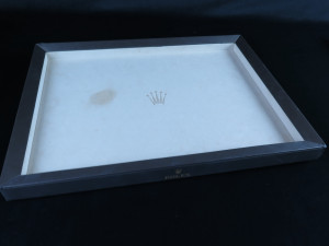 Rolex Leather Presantation Tray with Smaller Tray