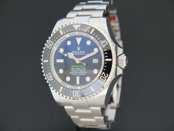 Rolex - Sea-Dweller Deepsea D-Blue James Cameron 126660 NEW FULL STICKERS