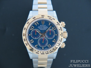 Rolex Daytona Gold/Steel  NEW 116503   Blue Dial   