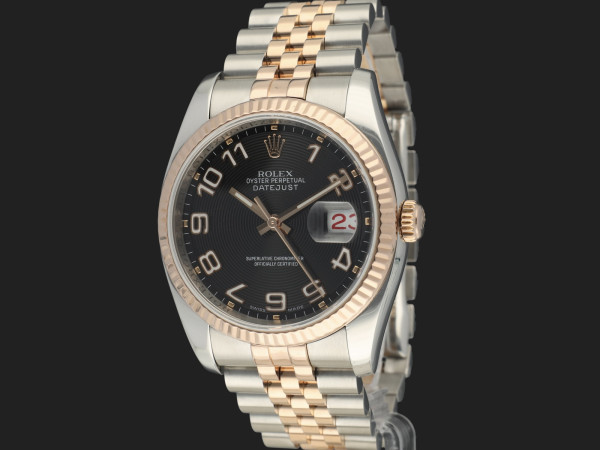 Rolex - Datejust 36 Concentric Dial Everose/Steel 116231