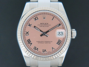 Rolex Datejust 31 Pink Roman Dial 178274