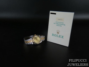Rolex Datejust Midsize Diamond Dial 68273