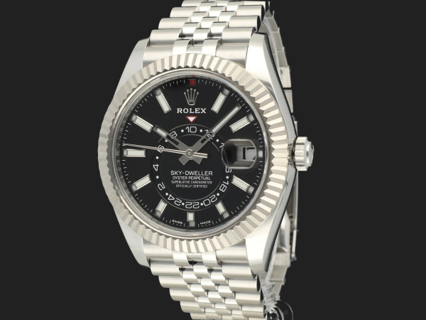Rolex - Sky-Dweller Black Dial 326934