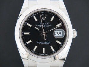 Rolex Datejust 41 Black Dial 126300