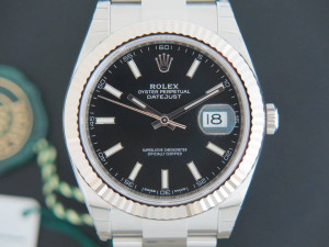 Rolex Datejust 41 Black Dial 126334 NEW   