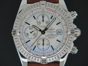 Breitling Chronomat Evolution Silver Dial A13356