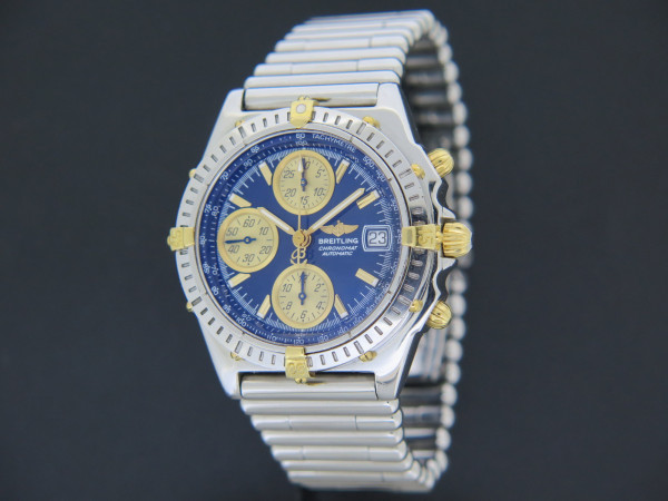 Breitling - Chronomat Automatic Gold/Steel Blue Dial B13050