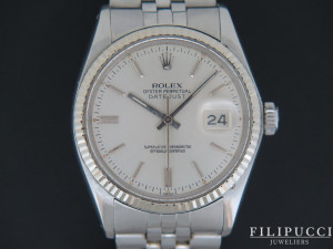 Rolex Datejust Silver Dial 16014 