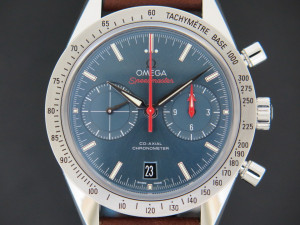 Omega Speedmaster '57 Co-Axial Chronograph Blue Dial NEW