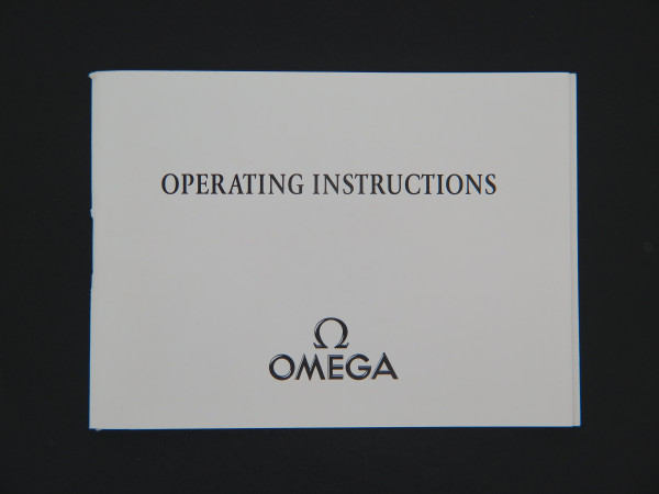 Omega - Operating Instructions Booklet for cal. 1861/1863