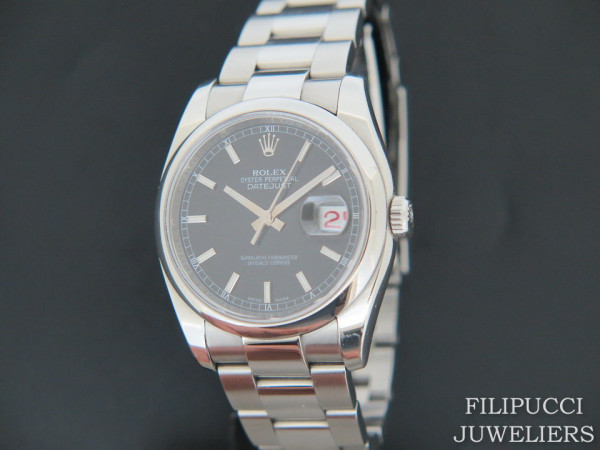 Rolex - Datejust Black Dial 116200