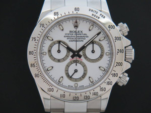 Rolex Cosmograph Daytona White Dial