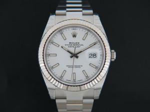 Rolex Datejust 41 White Dial NEW 126334     