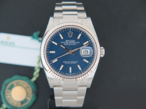 Rolex Datejust 126234 Blue Dial NEW