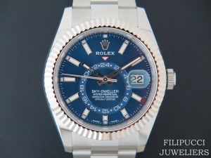 Rolex Sky-Dweller 326934 Blue Dial NEW 