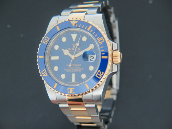 Rolex -  Submariner Date Gold/Steel  Blue Dial 116613LB