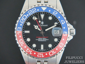 Steinhart   Ocean 39 GMT.2 BLUE-RED Ceramic