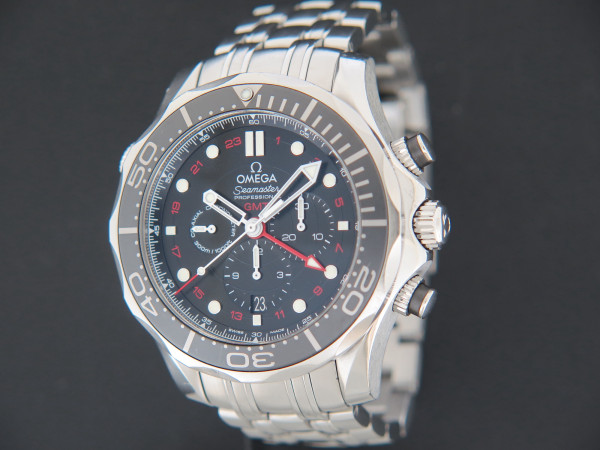 Omega - Seamaster Diver 300M Co-Axial GMT Chronograph 212.30.44.52.01.001