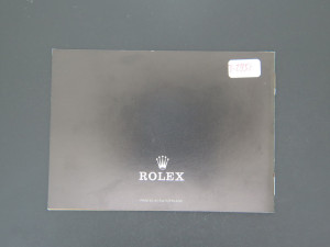 Rolex Datejust Booklet English