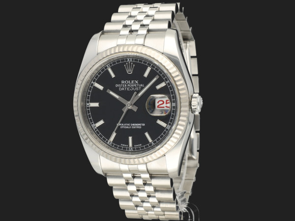 Rolex - Datejust Black Dial 116234