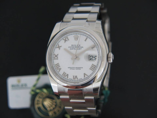 Rolex - Datejust 116200  White Roman NEW