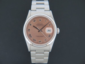 Rolex Datejust Salmon Roman Dial 16200 