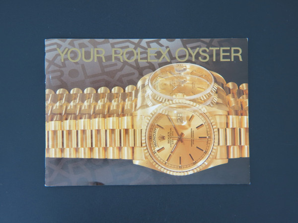 Rolex - Oyster Booklet English
