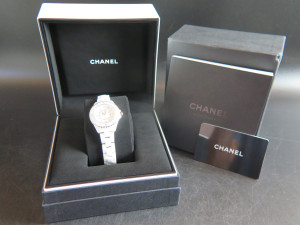 Chanel J12 Ceramic Diamond MOP H2422 NEW