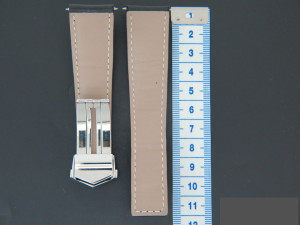 Tag Heuer Calfskin Strap 22 mm with Folding Clasp