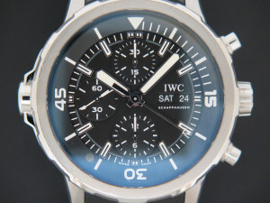 IWC Aquatimer Chronograph Automatic Black Dial IW376803