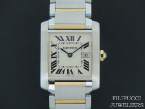 Cartier Tank Francaise MM Gold/Steel