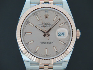 Rolex Datejust 41 Everosegold/Steel Sundust Dial 126331 NEW