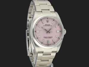 Rolex Oyster Perpetual 36 Candy Pink Dial 126000 NEW