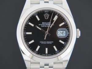Rolex Datejust 41 Black Dial NEW 126300