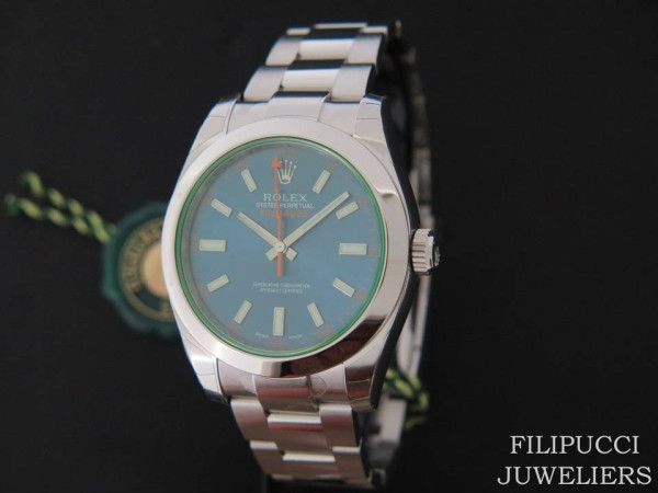 Rolex - Milgauss GV Blue NEW 116400GV    