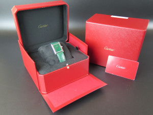 Cartier Tank Must Large Green Dial WSTA0056 NEW