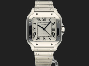 Cartier Santos Medium Steel Roman Dial WSSA0029