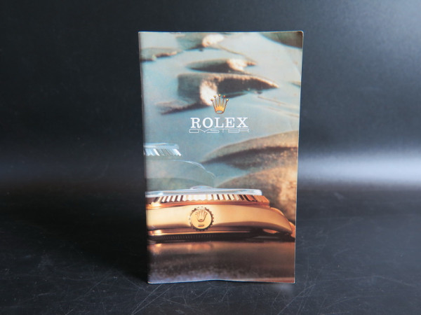 Rolex - Model Brochure / Booklet with Price List 1984