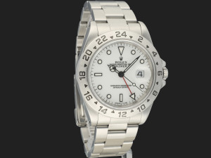 Rolex Explorer II 16570 White Dial