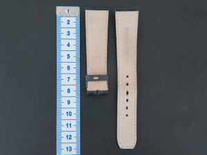 Baume & Mercier Black Crocodile Leather strap 21-18mm