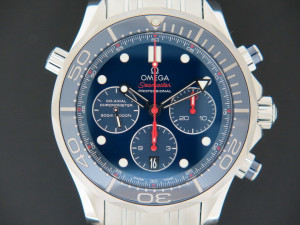 Omega Seamaster Diver 300M Coâ€‘Axial Master Chronometer Chronograph NEW