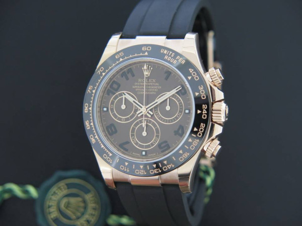 Rolex - Oyster Perpetual Cosmograph Daytona Everose Rubber Strap NEW MODEL